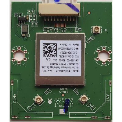 KIT DE CABLES PARA TV TOSHIBA / WIFI 1244403 / WCT5J / 223505 / BOTONERA 256863 / RSAG7.820.8441/ROH / FLEX 1245130 / X0J20220919 / LVDS 1245134 / 220815 / MODELO 55C350KU / 43C350KU  - Imagen 2